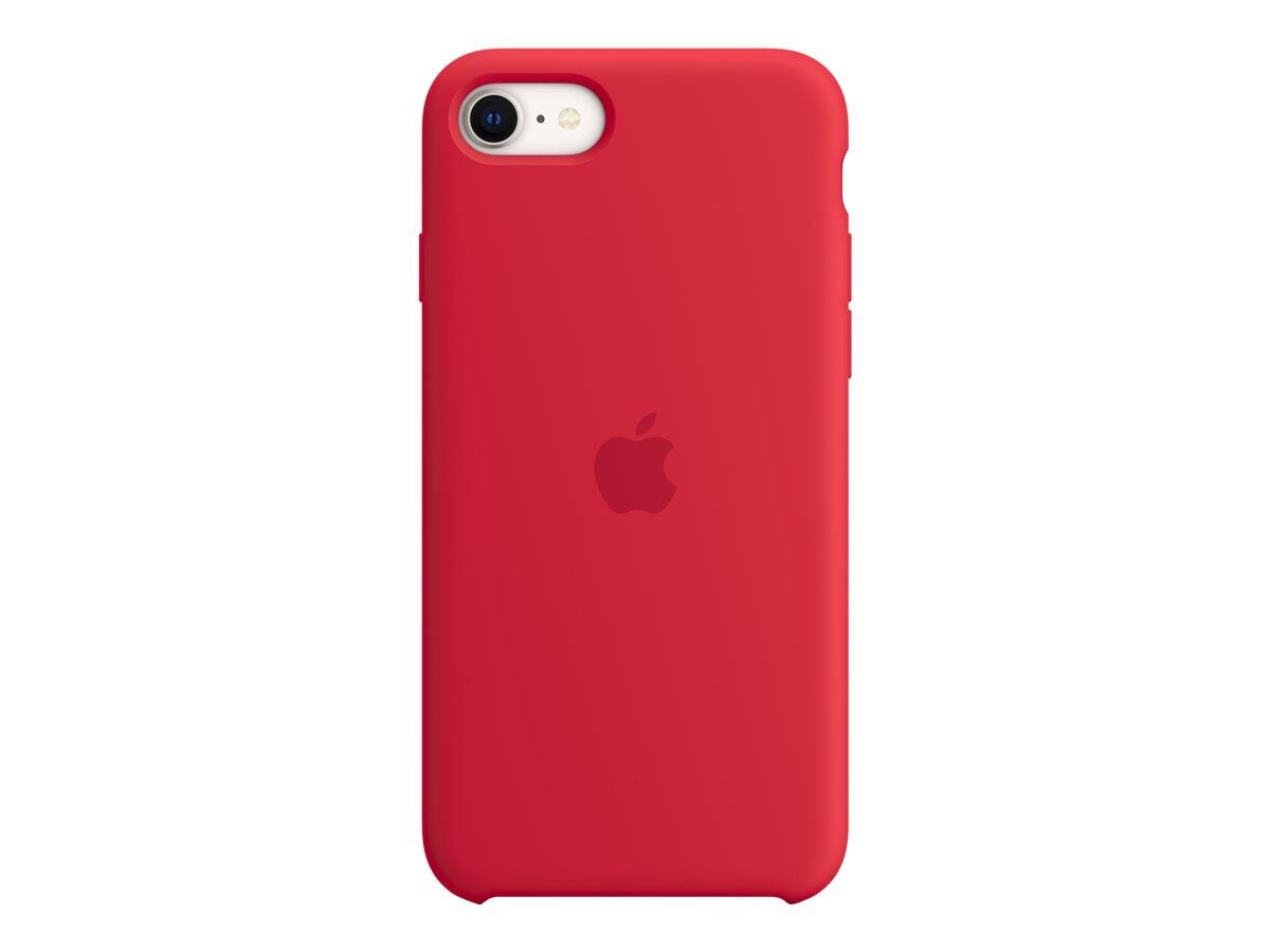 Apple Silikon Case für Apple iPhone 7 / 8 / SE, rot Apple Silikon Case für Apple iPhone 7 / 8 / SE, rot